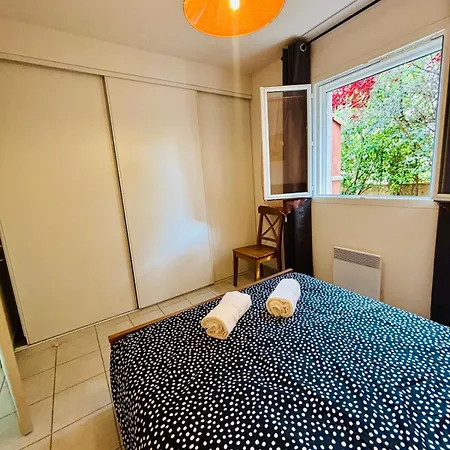 Apartman Le Cersois,proche Canal Du Midi Et De La Mer, Environnement Paisible Et Parking Prive *